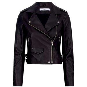 IRO Ashville Leather Jacket Size 34